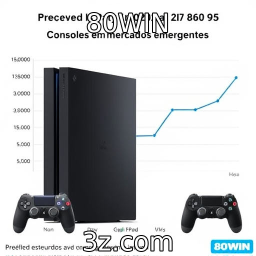 Crescimento das vendas de consoles em mercados emergentes